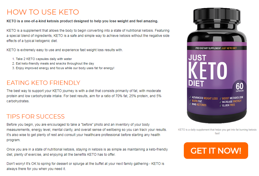 Just-Keto-Diet-Ingredients